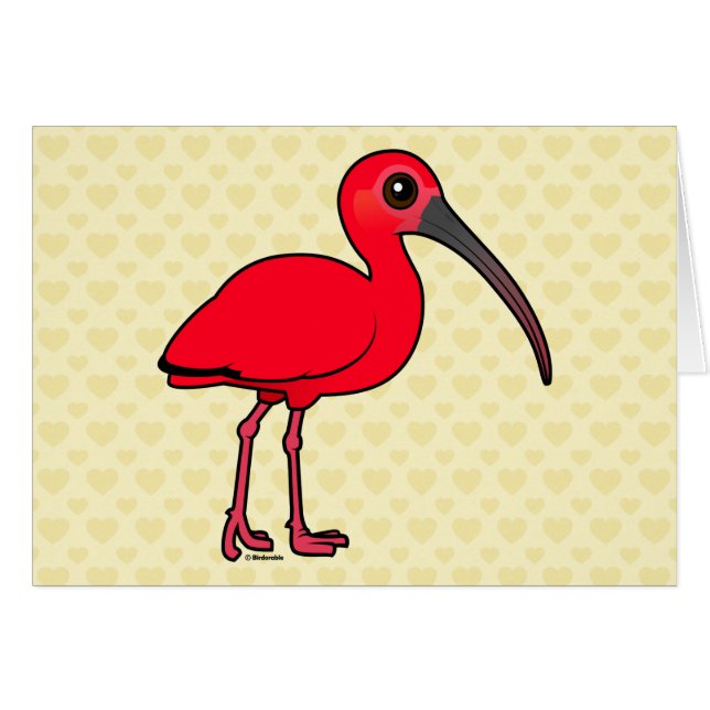 Écarlate IBIS de Birdorable (Devant horizontal)
