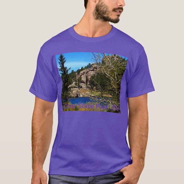 Écart-type de parc d'état de Custer de T-shirt (Devant)