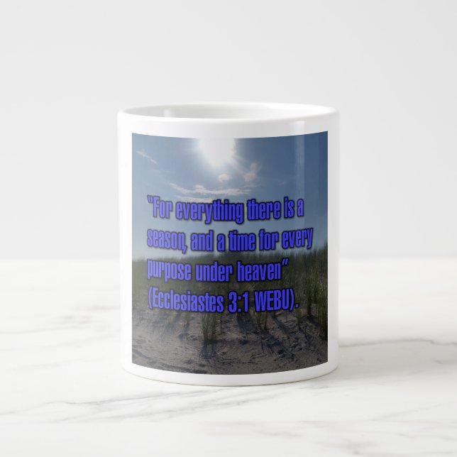 Ecclésiaste 3:1 WEBU Mug (Devant)