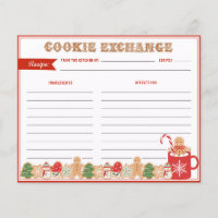 Échange de cookies de Noël | Recette