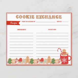 Échange de cookies de Noël Recette