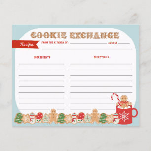 Échange de cookies de Noël Recette