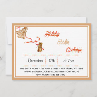 Échange de cookies de vacances