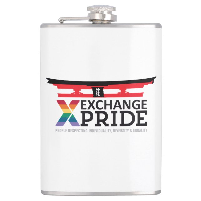 Échanger la flasque Pride avec le torii et le kanj (Devant)