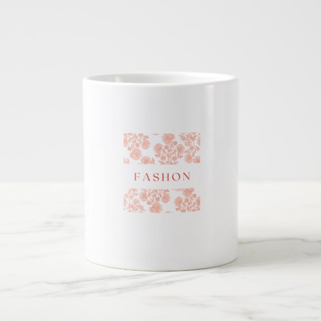 Échantillon de café dans une tasse à la mode  (Devant)
