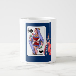 Échantillon de café dans une tasse reine belote