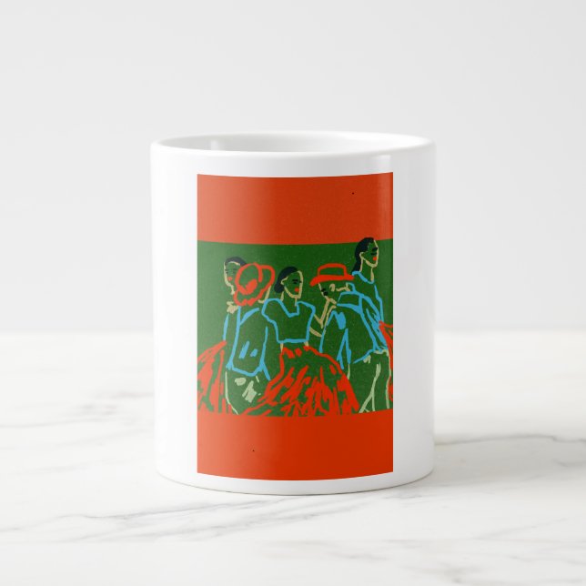 Échantillon de logo de café dans une tasse homme & (Devant)