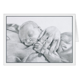 Échantillon fait sur commande de carte de portrai