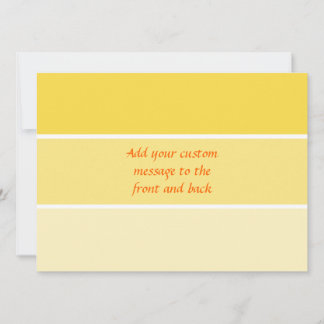 Échantillons de peinture jaune soleil