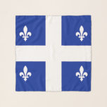 Écharpe carré avec drapeau du Québec, Canada<br><div class="desc">Ajoutez une touche d'élégance à votre garde-robe avec notre foulard carré exclusif arborant le drapeau du Québec! Conçu avec une attention minutieuse aux détails, ce foulard est plus qu’un accessoire à la mode, c’est une célébration de la riche culture et du patrimoine québécois. Le design dynamique affiche en évidence l'emblématique...</div>