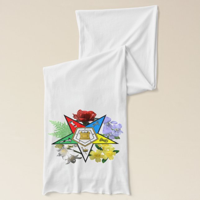 Écharpe florale d'étoile orientale (Gauche)