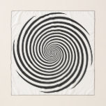 Écharpe spirale d'hypnose<br><div class="desc">Enveloppez-vous dans un peu de magie avec cette écharpe hypnotique en spirale noire et blanche ! Ce design moderne rétro ajoute une touche ludique à votre tenue, mêlant le plaisir, la mode et une touche de mystère. Parfait pour tous ceux qui aiment l'allure époustouflante des illusions optiques, ce foulard est...</div>