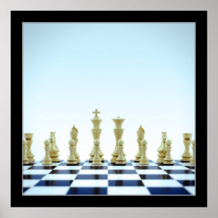Échecs - Affiche