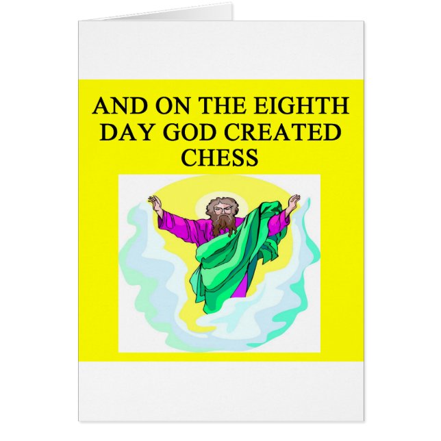 échecs créés par dieu) (Devant)
