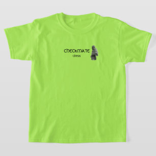 Échecs de T-shirt basiques pour enfants