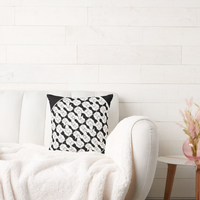 Échecs Jeter les oreillers (Canapé)