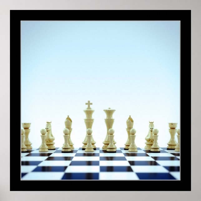 Échecs - Poster (Devant)