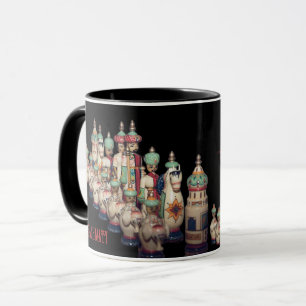 Échecs Shakhmaty Noir Rouge Russe Ultimate Mug