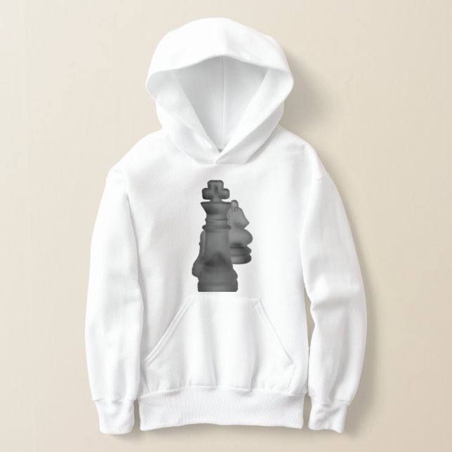 Échecs Sweat - shirts à capuche de redémarrage pou (Poser)