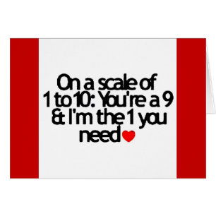 ÉCHELLE DE 1-10 VOUS NEUF JE SUIS LE 1 DONT VOUS A