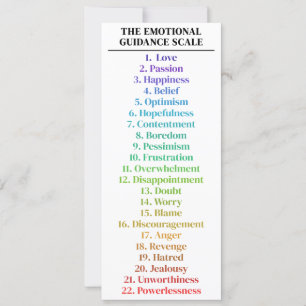 Échelle de guidage émotionnel Arc-en-ciel Grand Si