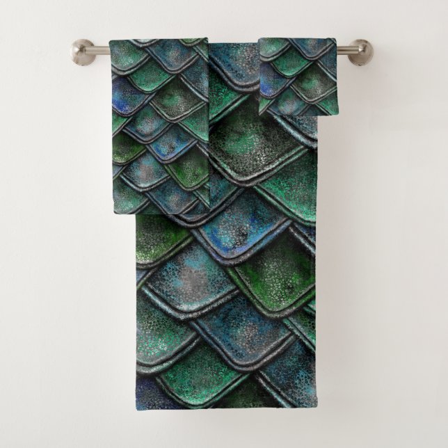 Échelles de dragon - émeraude (En situation)