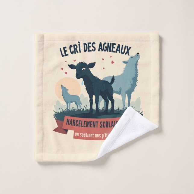 Écho Contre l’Oppression - Insigne #BalanceTonTyra (Gant de toilette)