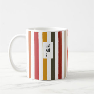 Echo Trails Nom Personnalisé Mug - Teintes de Terr