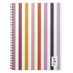 Echo Trails Pink Hues Stried Journal