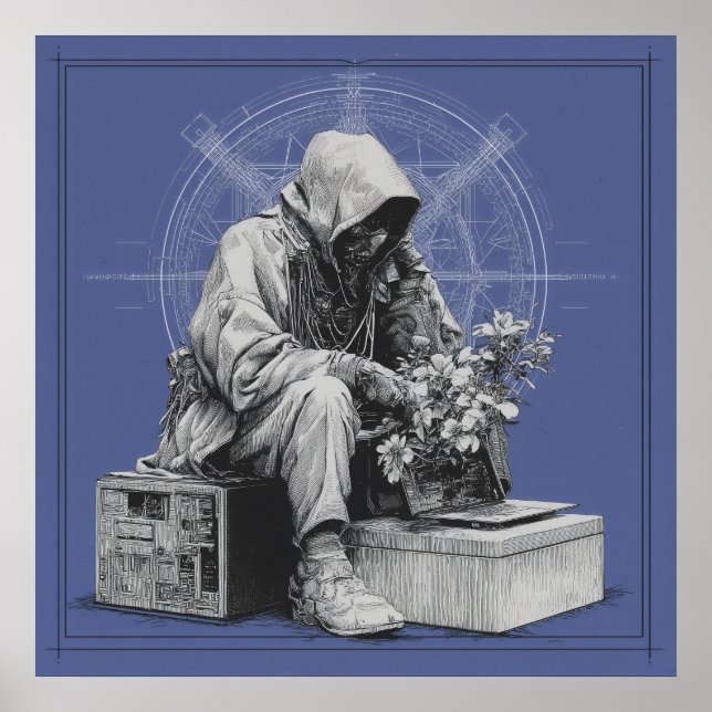 Echos de demain - Poster Solarpunk (Devant)