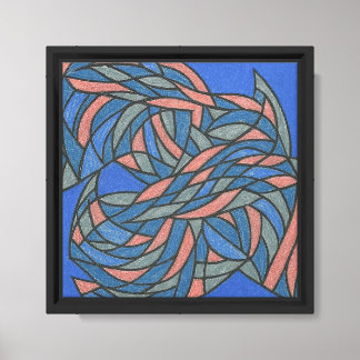 Échos tressés sur toile