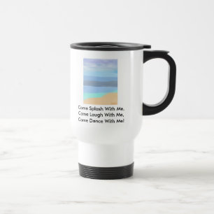 Éclaboussure avec moi tasse de voyage d'acier
