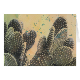 Éclaboussure verte du cactus de désert