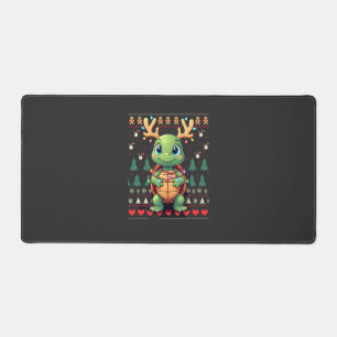 Éclairage de style pull de Noël moche Tortue de No