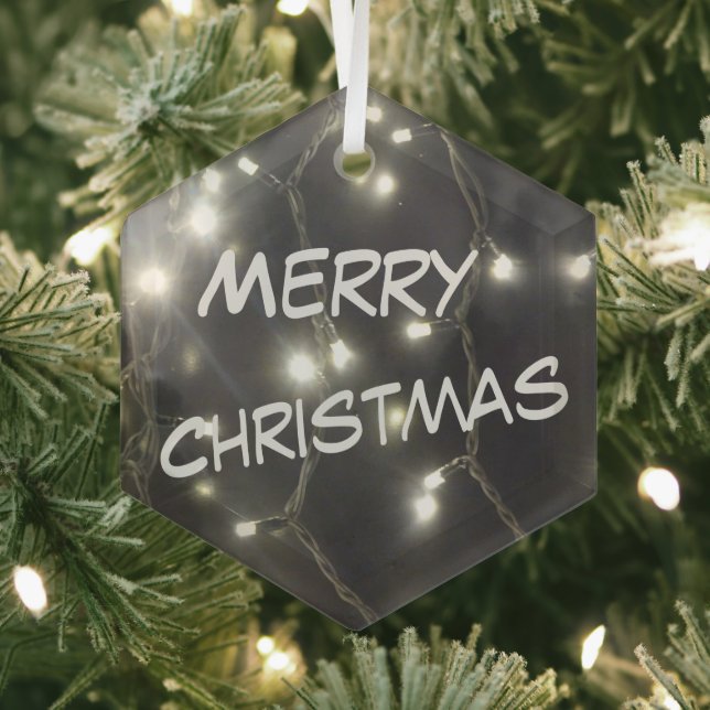 Éclairage en argent brillant Ornement en verre de  (Insitu)