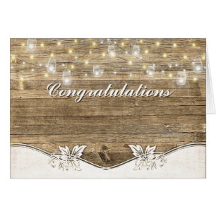 Éclairage Mariage Sur Le Bois