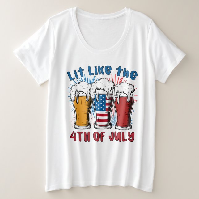 Éclairé Comme Le 4 juillet (Design devant)