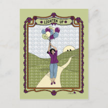 Éclairer la carte postale A_