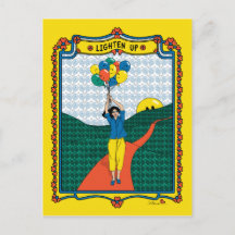 Éclairer la carte postale Up_B_