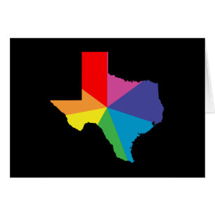 éclatement de la couleur texas