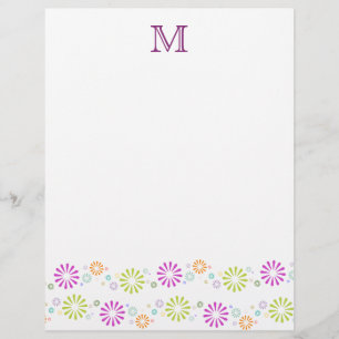Éclats de couleur Monogrammés