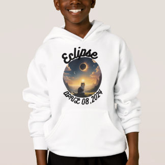 Éclipse solaire, 2024 Chat Portant des éclips sola