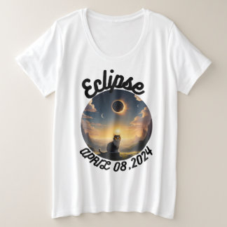 Éclipse solaire, 2024 Chat Portant des éclips sola
