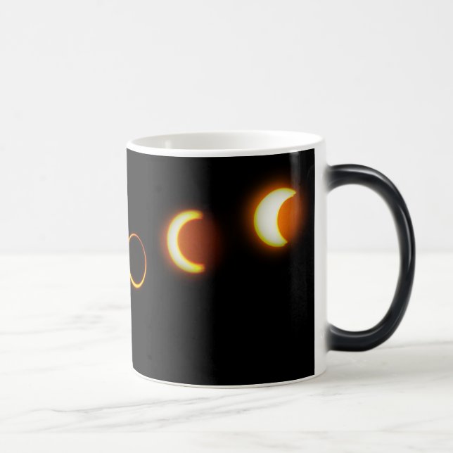 Éclipse solaire Phases café Mug (Droite)