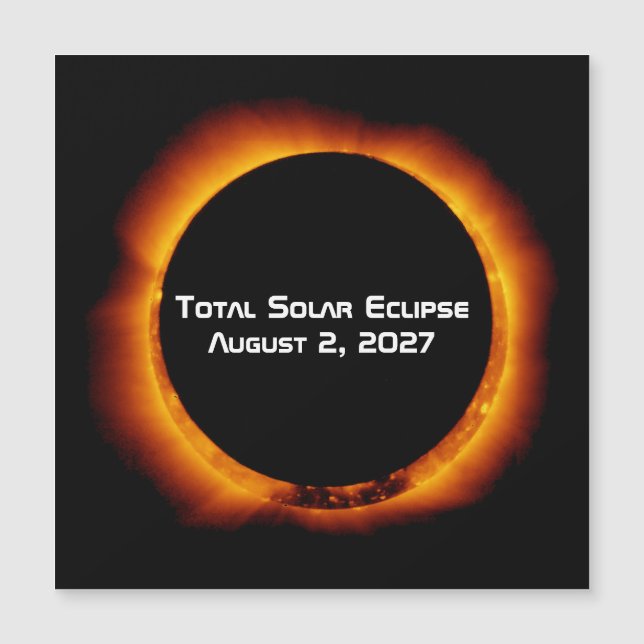 Éclipse solaire totale du siècle 2027 (Devant)