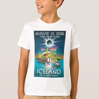éclipse totale de 2026 en Islande - T-Shirt