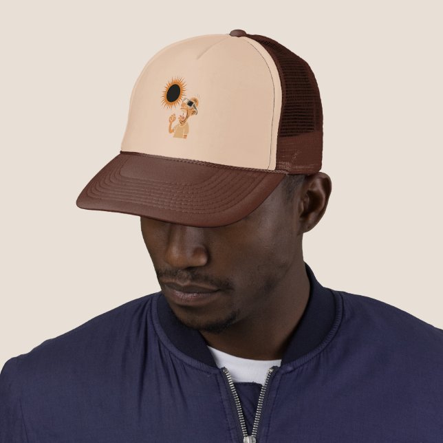 Eclipse Watcher : Casquette unique avec Eclipse De (En situation)