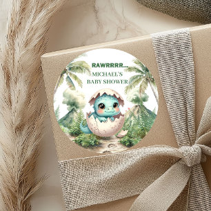Éclosion imminente Autocollants pour Baby Shower Œ