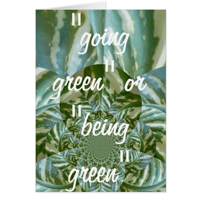 Eco Green Camo Kaleidoscope Art Design d'impressio (Devant)