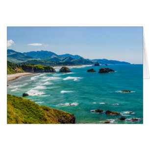 Ecola State Park, Oregon. Panorama du croissant